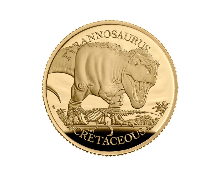 Dinosaurs: Iconic Specimens - Tyrannosaurus 1/4oz Proof